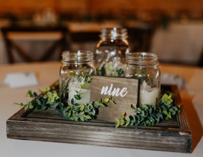 complimentary centerpieces